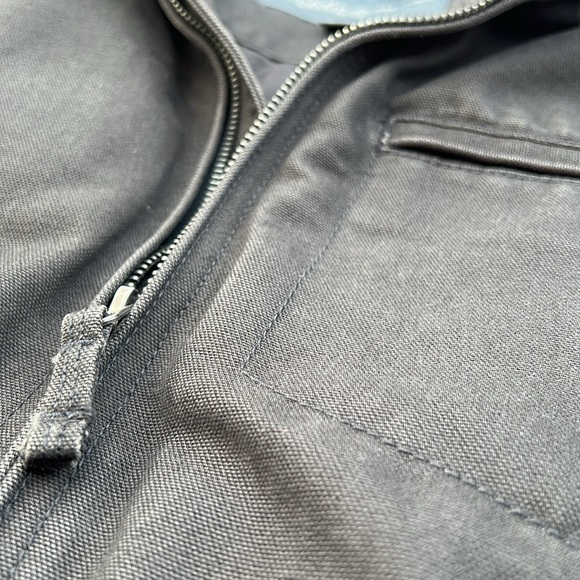 Eddie Bauer Bomber Jacket Explorer Cloth XL Bomber Coat Pockets grey - Picture 6 of 9